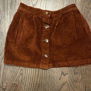 GAP Rust Corduroy  Skirt